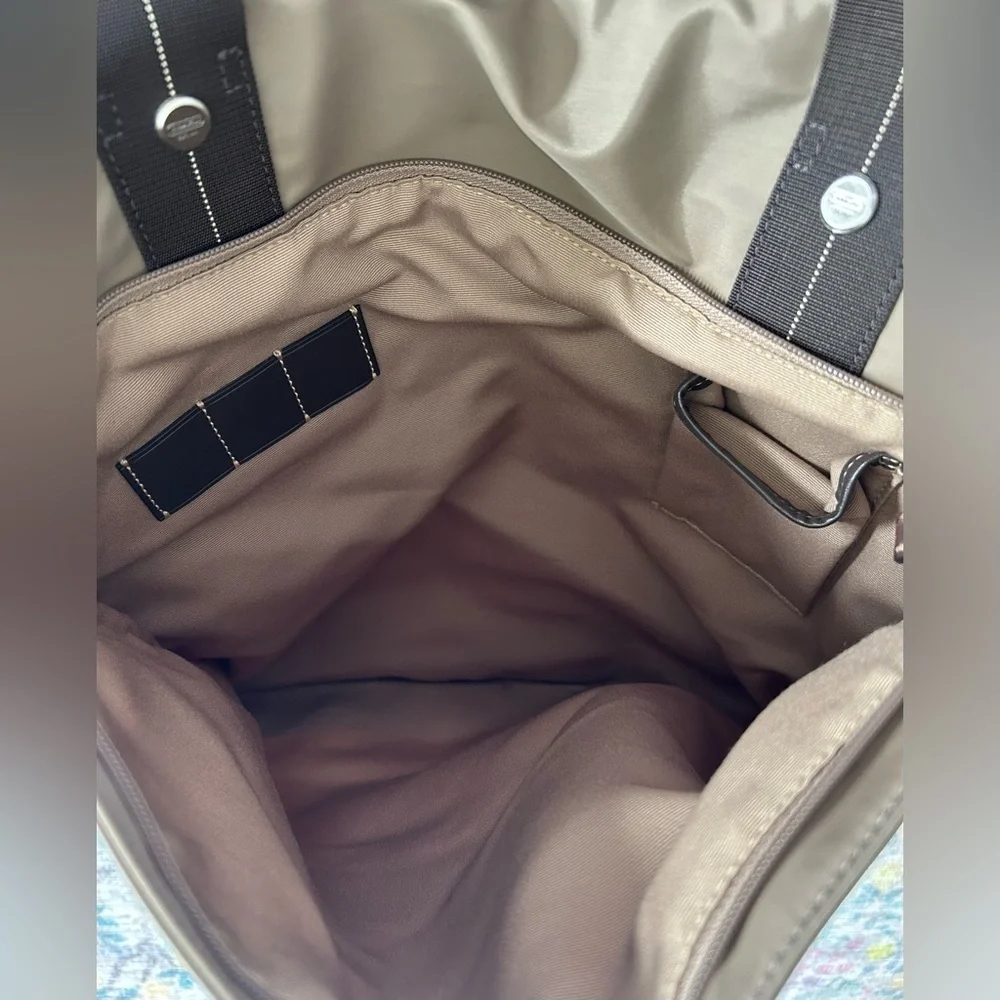 Coach Rare Retired XL Nylon Bag NºD05M- 5372 - Picture 8 of 16